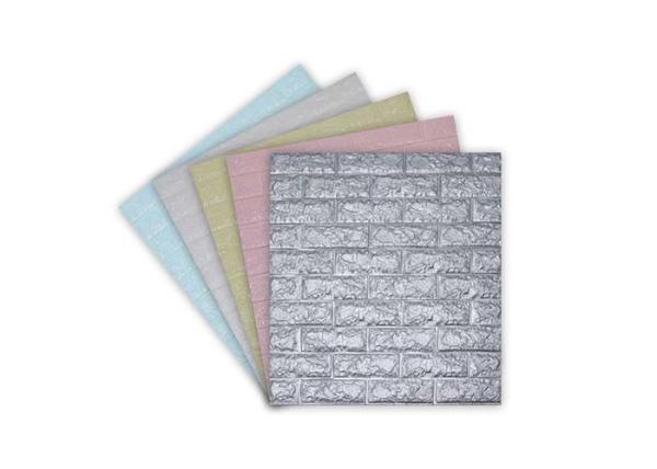 Home Decoration PE Foam Wallpaper Bedroom Wallpaper Self Adhesive 3D 70x77cm