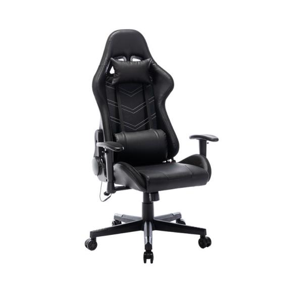 Buy cheap Adjustable Reclining Gaming Chair One-stop Imitated Leather Loose Cushion Ergonomic PC Chair from wholesalers