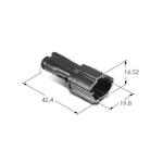 KET Korea Electric Terminal Connectors MG640322, MG640320 Automotive Housing
