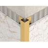 Buy cheap Bright Gold 2.5m Stainless Steel Quadrant Tile Trim Outside Angle from wholesalers