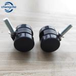 37mm Swivel Nylon Threaded Stem Furniture Casters Wheel For Office Chair