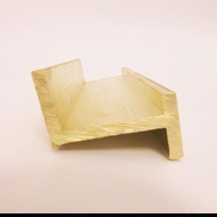 Buy cheap Anti Fade Brass Extrusion Profiles , 1000mm Long Metal H Channels from wholesalers
