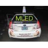 Buy cheap P5 P4 Led Car Taxi Top Mobile Led Display 4G Internet Slim Aluminum Cabinet from wholesalers