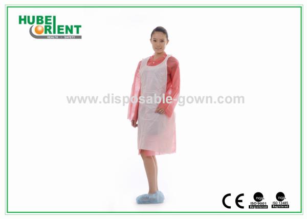 Buy cheap Oil Prevention 0.08mm Disposable Polyethene Apron from wholesalers