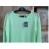 Buy cheap 82% Cotton 18% Polyamide Ladies Pullover Sweater Loose Knitted from wholesalers