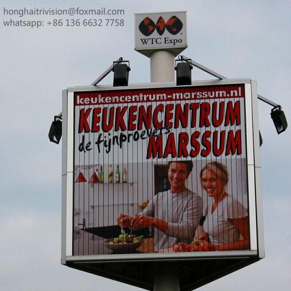 Buy cheap gas station advertising rotating prisma trivision billboard from wholesalers