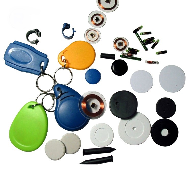 13.56MHz T5577 Chip RFID Key Chain Waterproof Key Fob ISO15693 ISO14443A