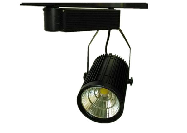 Buy cheap CRI >80 Black Commercial Track Lighting Fixtures For Jewelry from wholesalers
