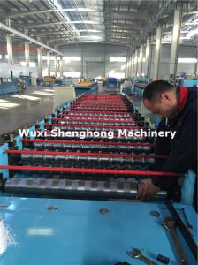 Wholesale Hydraulic Metal Glazed Roof Tile Making Machine , Tile Forming Machine from china suppliers