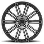 black machine face aluminum alloy 1 pc forged car wheels rims