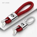 Lightweight Antiwear Jeep Leather Keychain Belt Loop Multi Color OEM