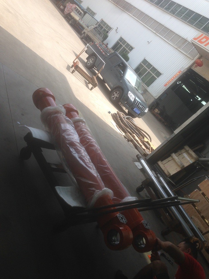 Doosan DH500 boom hydraulic cylinder tube，Doosan hydraulic stick cylinder part number
