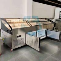 Buy cheap 220V Glass Door Chest Freezer R134A Or R290A Painted Steel product
