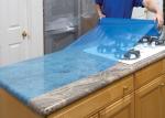 Counter Tops Marble Protection Film , PE Material Floor Protection Film