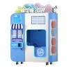 Buy cheap Industrial Snack Automatic Cotton Candy Making Machine With Glass Cover For Restaurant Use from wholesalers