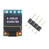 Buy cheap 0.42 Inch PMOLED Display , 72X40, IIC/SPI Interface , 16 PINS Oled Module from wholesalers