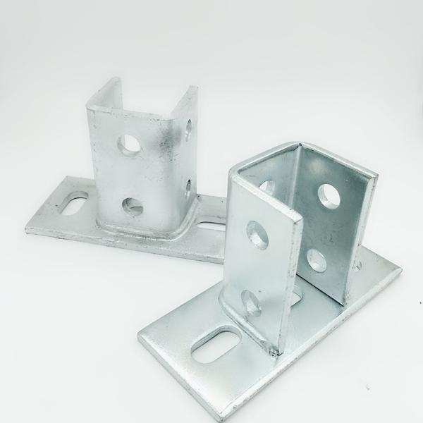 Buy cheap Carbon Steel Connector Strut Channel Fittings RGD Strut Channel Brackets Galvanized from wholesalers