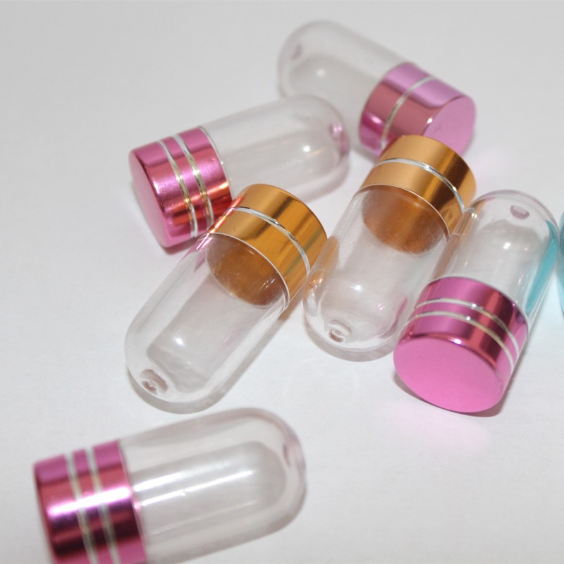 Single Capsule Plastic Bottle With Metal Cap 5g ISO9001