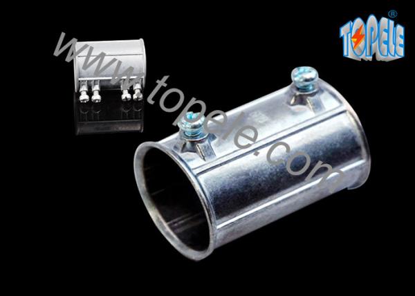 Buy cheap Custom Electrical Conduit Fittings Zinc EMT Coupling Used Indoors And Outdoors from wholesalers