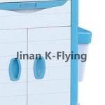 Portable ABS Plastic Hospital Emergency Cart Medical Trolley