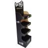Buy cheap Eco Friendly Black Cardboard Display Rack For Shop Custom from wholesalers