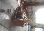 Heavy Duty Hyundai R305 Excavator Rake Bucket with Tiger Rock Teeth