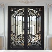 Buy cheap Garden Wrought Iron Fence Walkway Gates Frame 120 x 76 x 4.0mm product