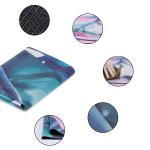 Wear Resistance Travel Yoga Mat With Ultra Fine Fibers High Strength