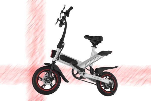 Buy cheap Lithium Battery Fold Up Electric Bike , 36V 10 AH Full Size Folding Road Bike from wholesalers