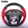 Buy cheap Red Luxury Alcantara Honda Accord Carbon Fiber Steering Wheel LED Digital from wholesalers