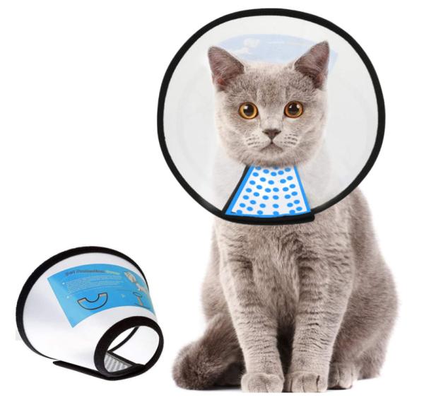 Buy cheap Adjustable Pet Training Collars White Comfy Dog Cat Cone Collar from wholesalers