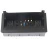 Buy cheap Brushed Cover Desktop Flip Up Power Outlet Universal Standard With Network Port from wholesalers