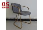 Buy cheap Curved Backrest Fabric Dining Room Chairs 300 Pound Weight Capacity Dining from wholesalers