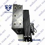 2.4G 3G 4G 50m GSM WiFi Backpack Signal Jammer 230VAC 40w