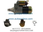 Buy cheap M1T77777 M1T77781 - MITSUBISHI Starter Motor 12V 1.2KW 10T MOTORES DE ARRANQUE from wholesalers