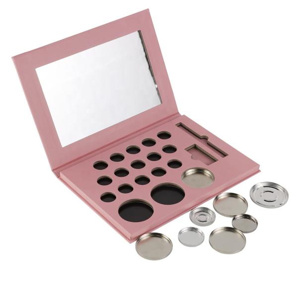 Buy cheap Wholesale customized Empty Eye Shadow Palette 18 colors pink eyeshadow palette from wholesalers