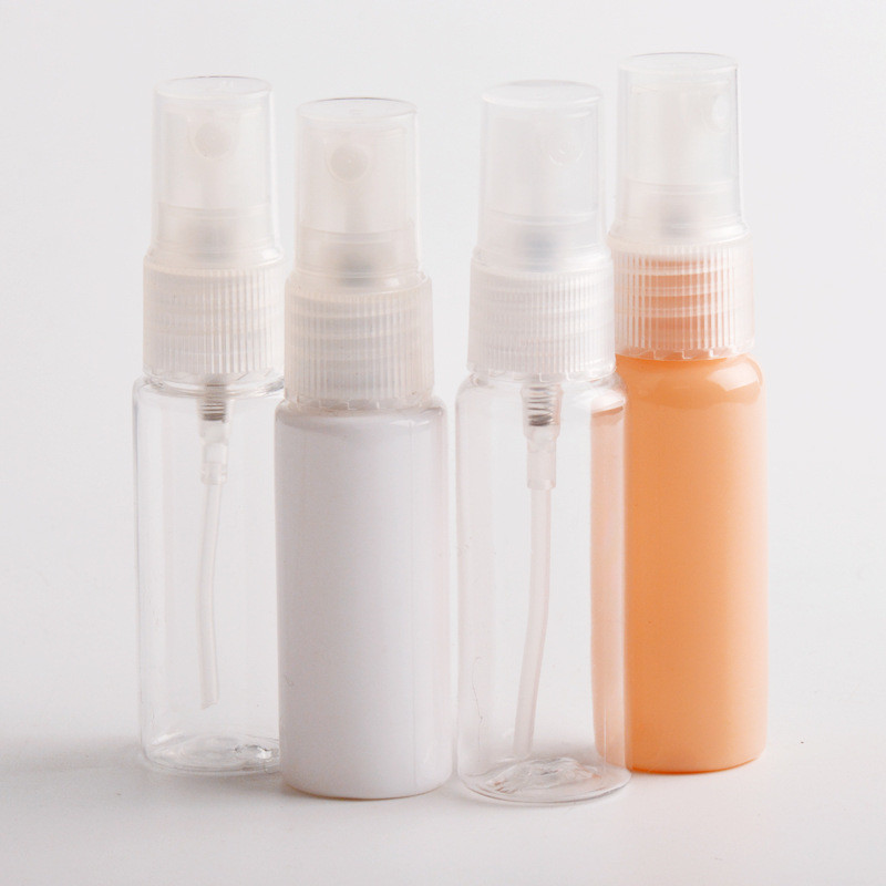 Colored Plastic Cosmetic Spray Bottles 20ml Travel Size Empty For Perfume