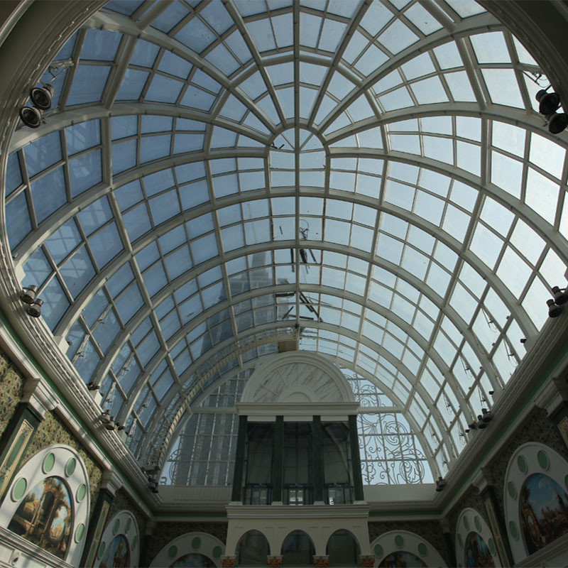 PU Double Dome Acrylic Skylight 0.36mm Perspex Dome Skylight 0.6mm