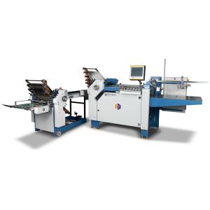 Buy cheap 200m/min Automatic Paper Folding Machine Brochure Leaflet Folder Machine from wholesalers