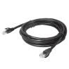 Buy cheap 10Gps 24AWG Cat 6a UTP Cable , BC7/0.2 PVC Jacket Patch Cord Cat 6a Amp from wholesalers