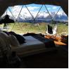 Buy cheap Steel Frame Transparent pvc Geodesic Garden house dome igloo tent from wholesalers
