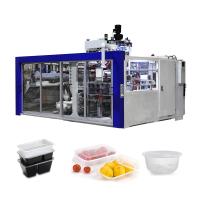Buy cheap Single Station ISO Plastic Thermoforming Machine For PP Lid product