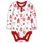 Christmas baby infant romper bodysuit cotton printing cute baby clothes