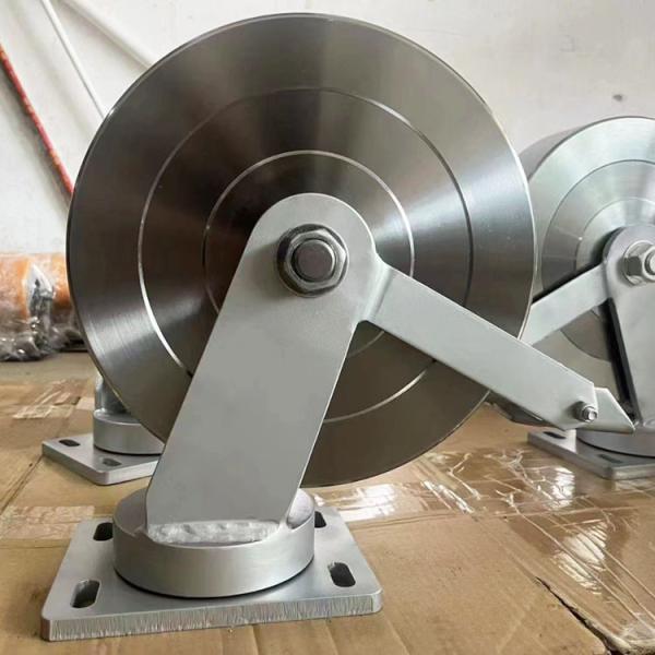 Buy cheap Over 1000KG 3 Ton Caster Wheels 10 Inch Forged Steel Super Heavy Duty Caster Wheels With Front Lock from wholesalers