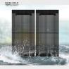 Buy cheap Stable Operation Outdoor Mesh Screen Curtains 500x1000mm / 1000x1000mm from wholesalers