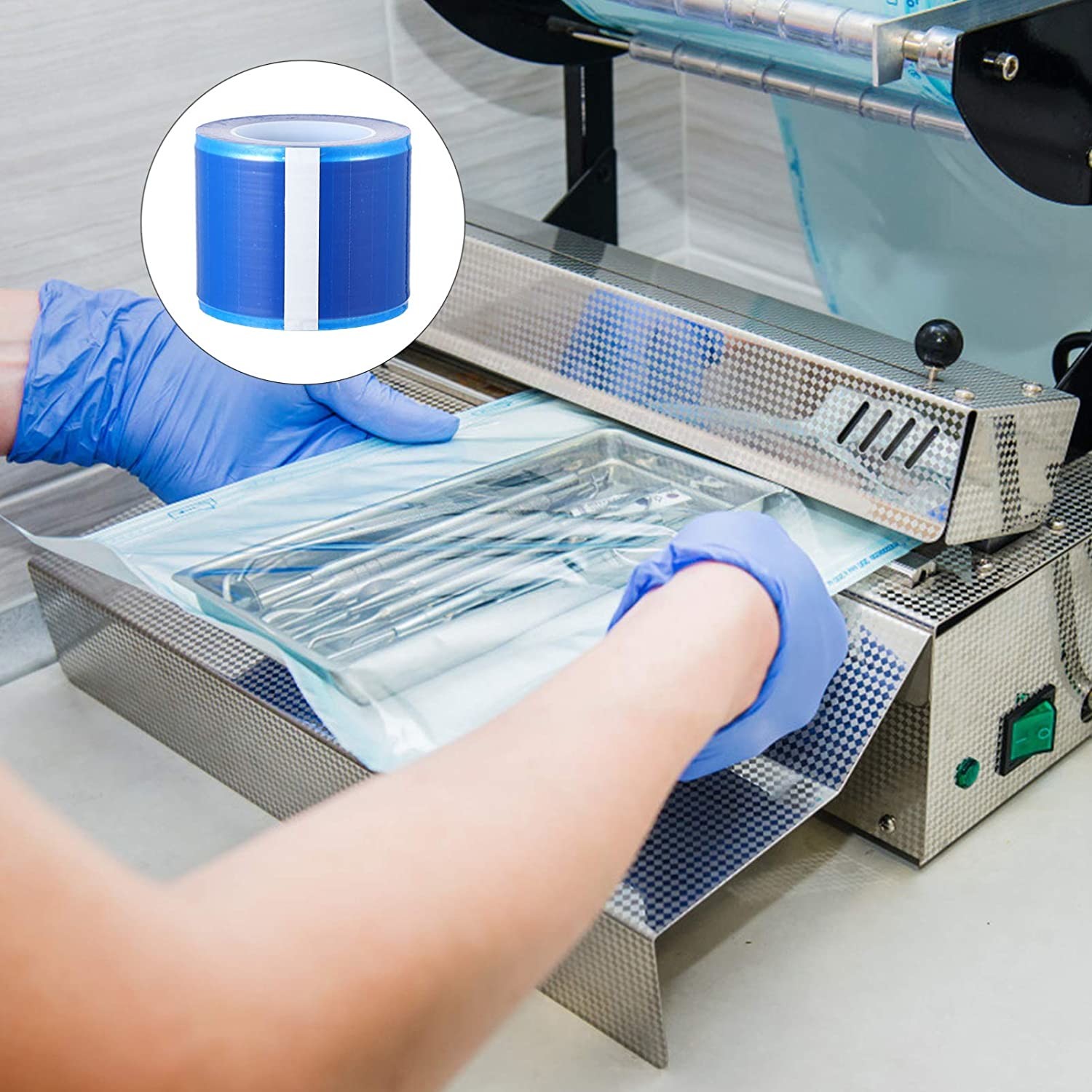 1200 Sheets Per Roll Dental Barrier Film for Protective Barrier in Dental Procedures