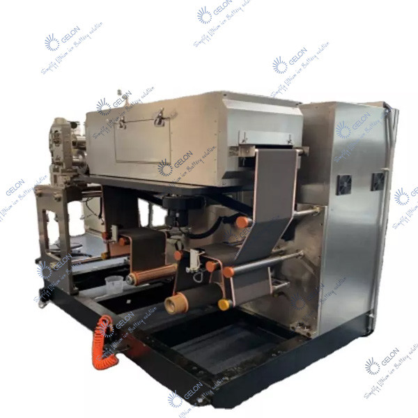 Comma Head Roll Coating Machine Lithium Ion Baattery Assembly Machine Electrode Coating Process