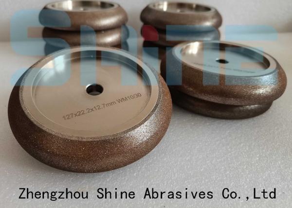 Buy cheap 5'' 10/30 .875 TS CBN Sharpening Wheel For Metal Band Saw Blades from wholesalers