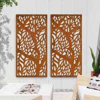 Buy cheap Customized Corten Steel Metal Room Dividers Partitions Home Living product