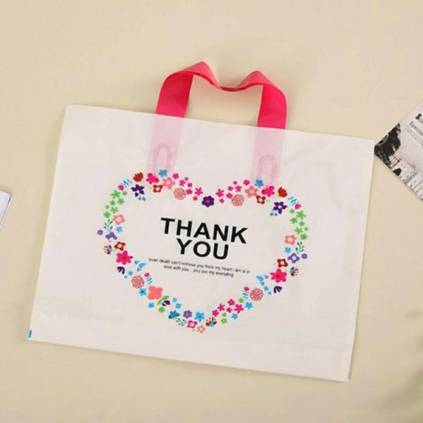 Retail Shopping Bag for Kids Customized Print Disposable Plastic Gift Bag with